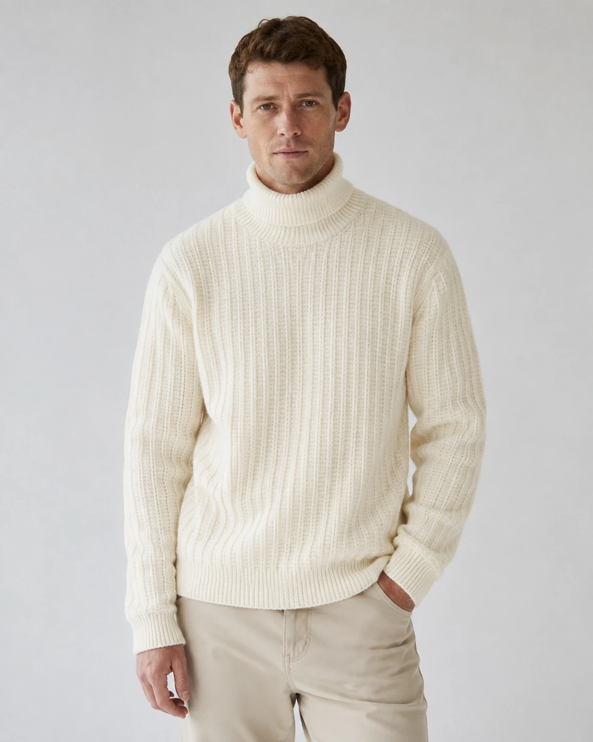 High-Neck Sweater