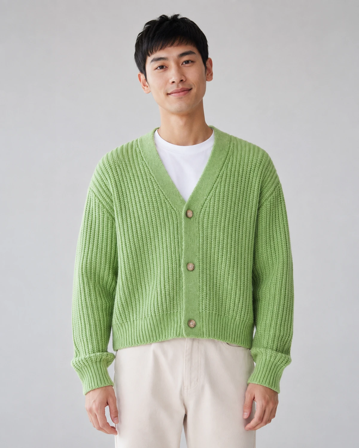 Soft Button Cardigan