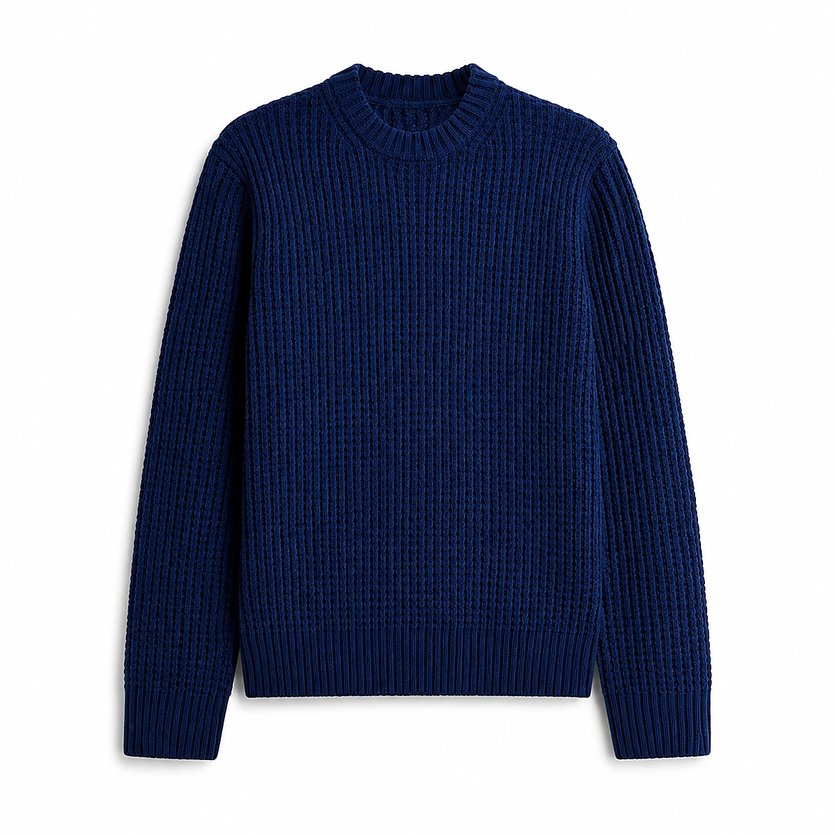 Ribbed Crewneck Sweater