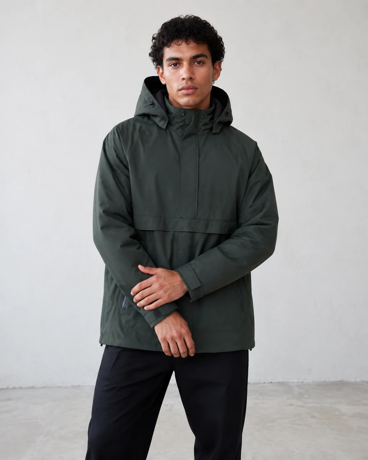 Hooded Pullover Shell