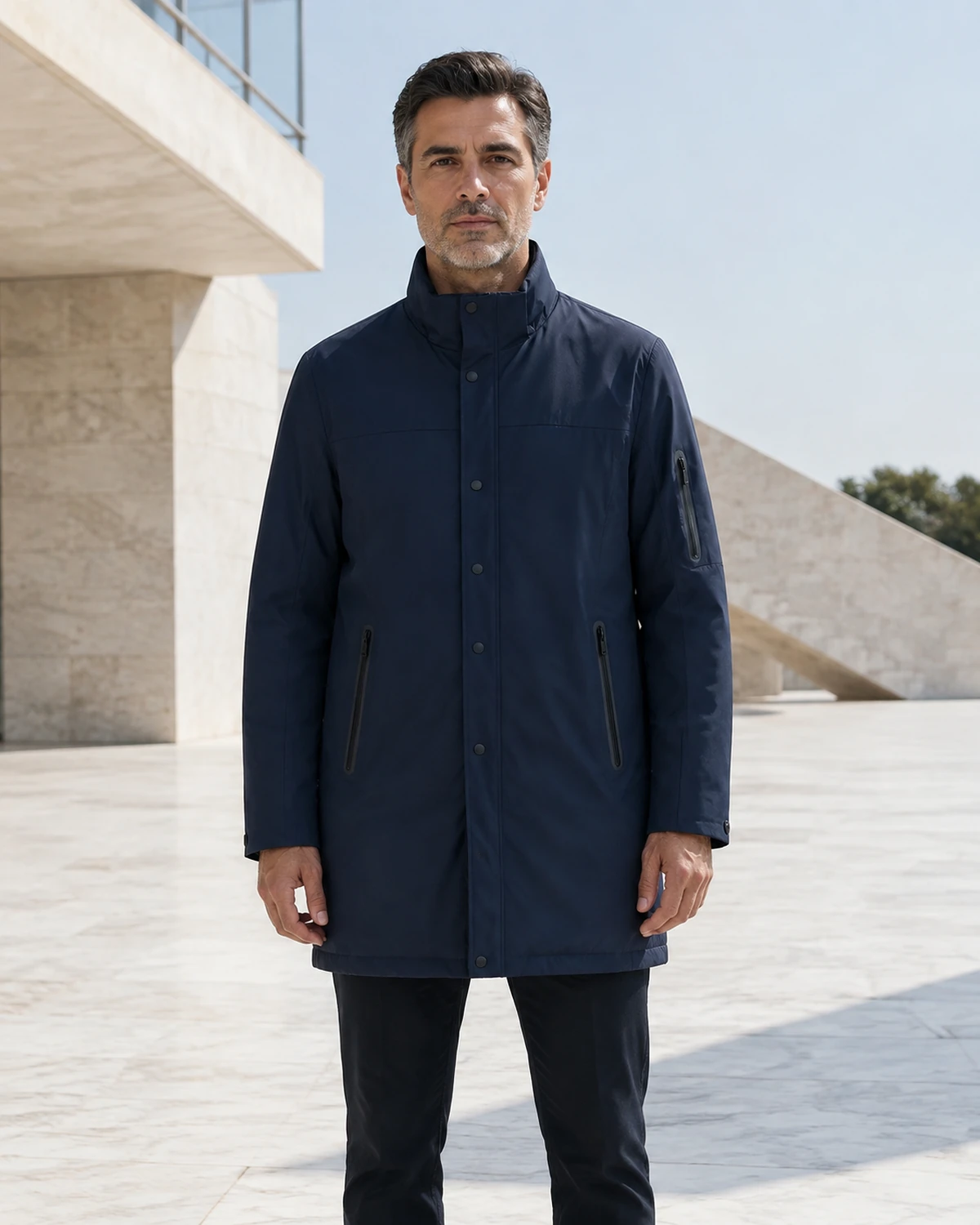 Clean-Line City Coat