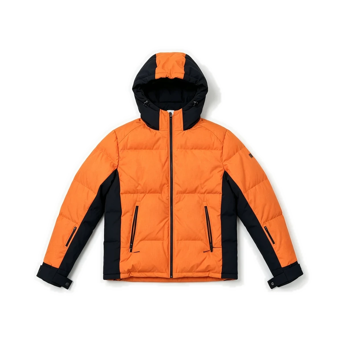 Colorblock Puffer Jacket