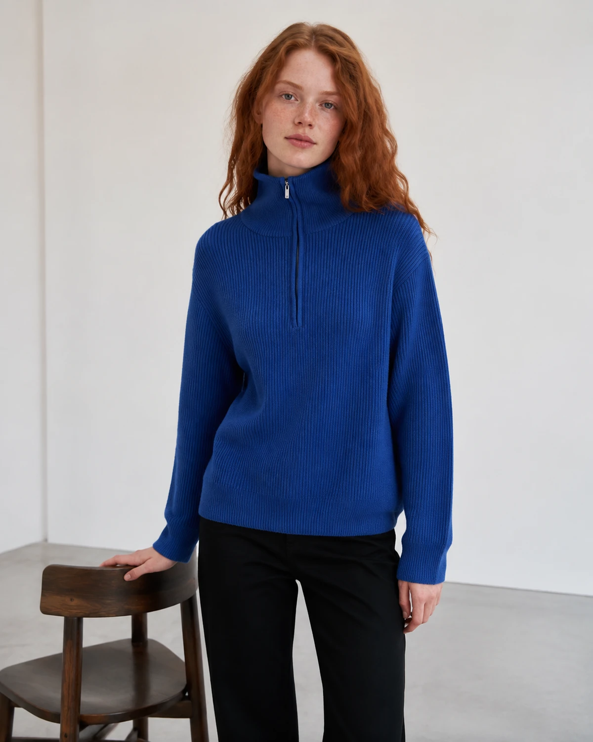 Quarter-Zip Sweater
