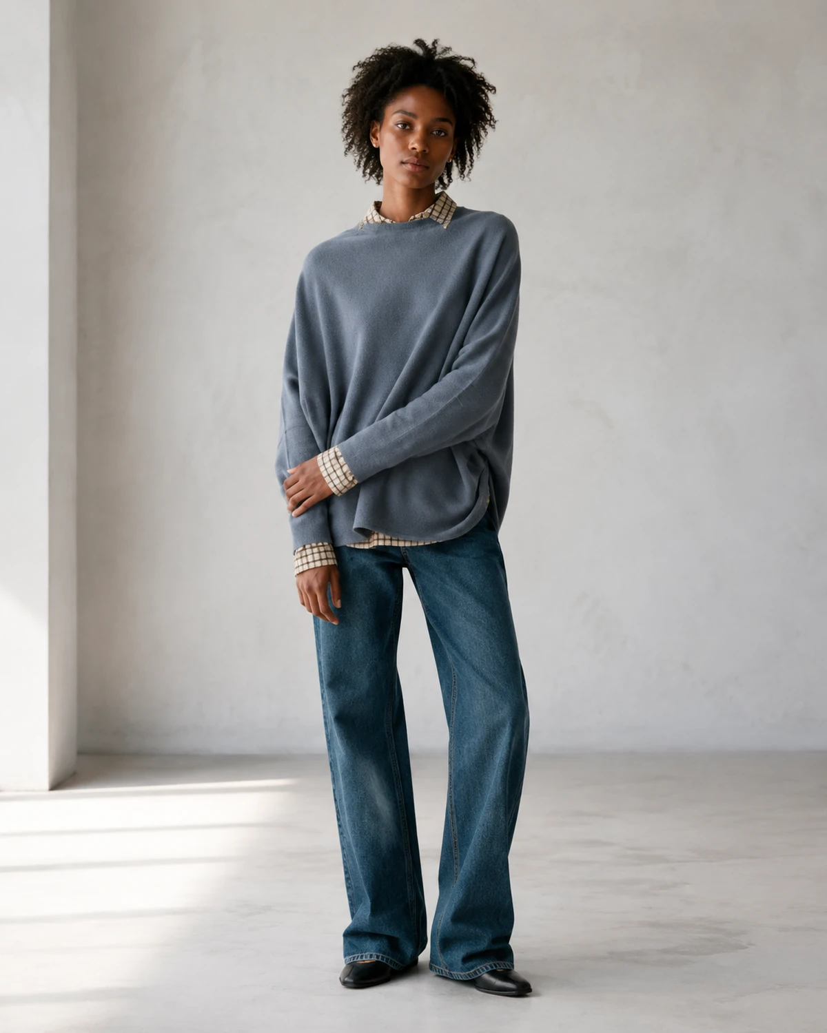 Relaxed Crewneck Sweater