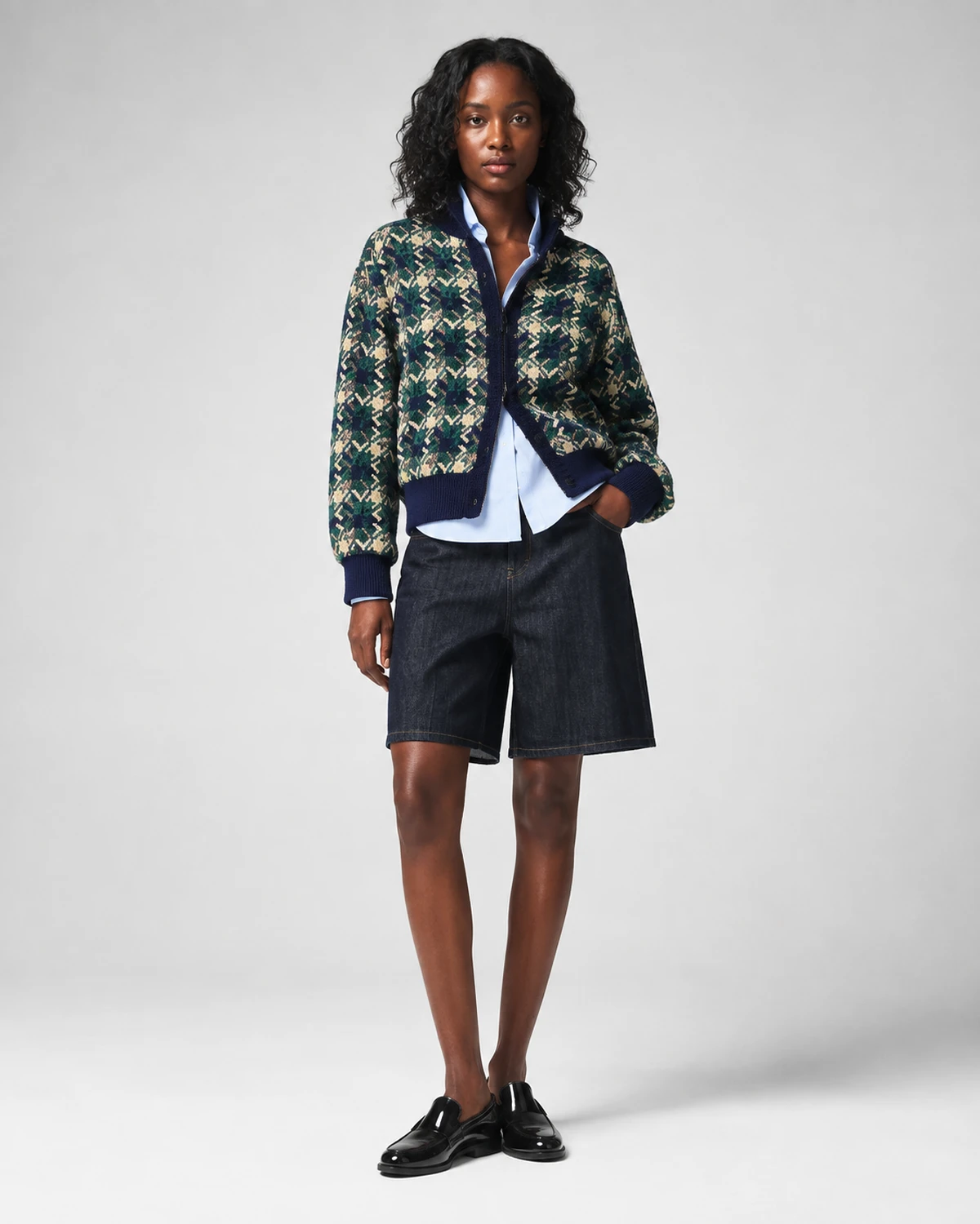 Patterned Cardigan