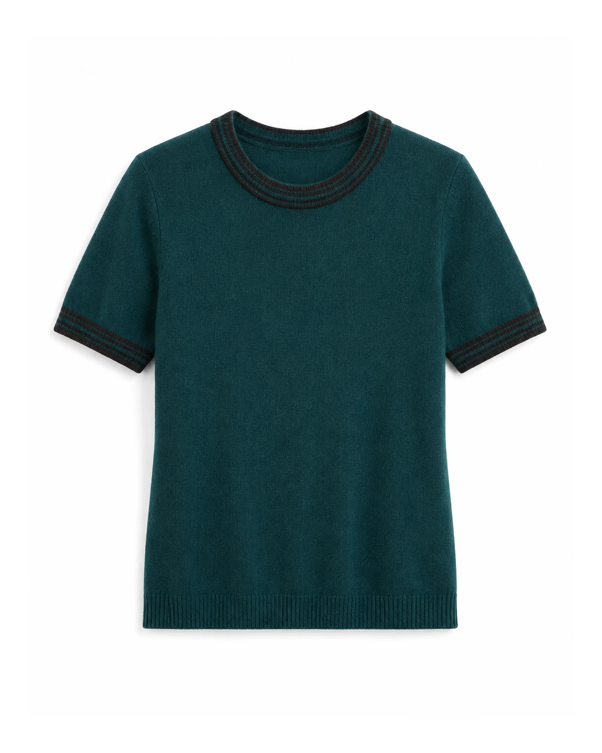 Short-Sleeve Crewneck Top