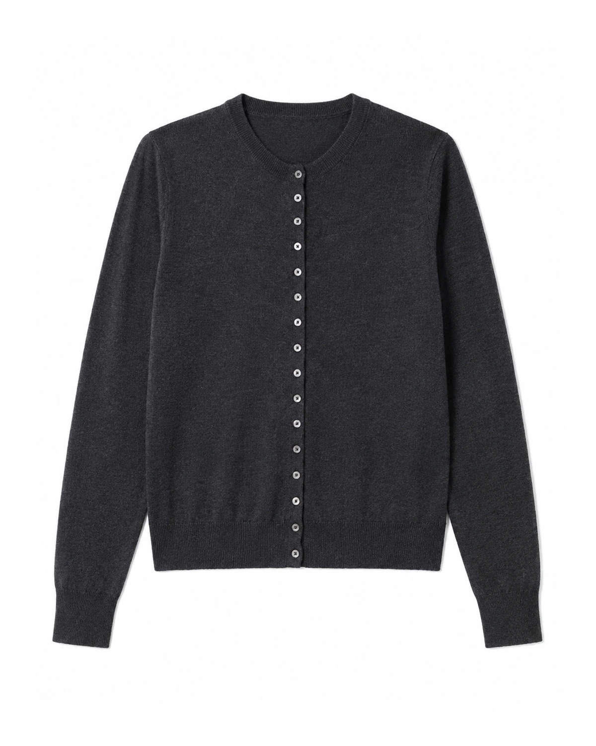 Button-Front Cardigan