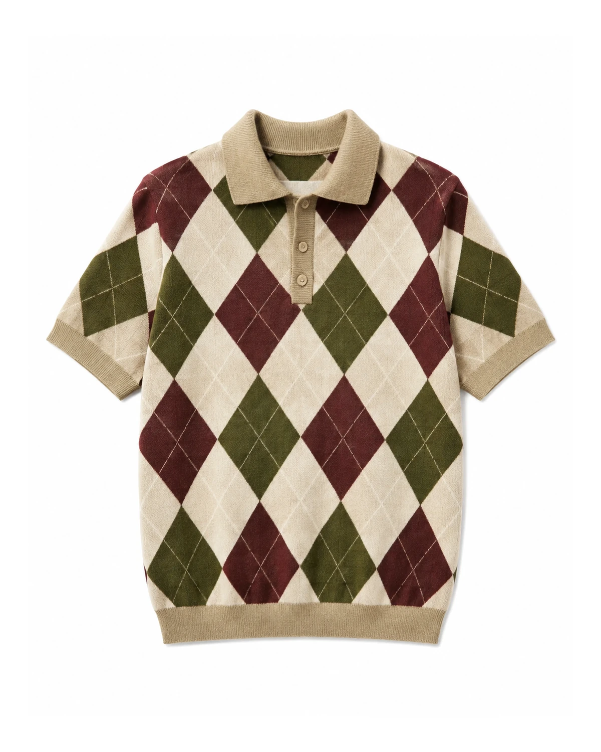 Argyle Polo Sweater