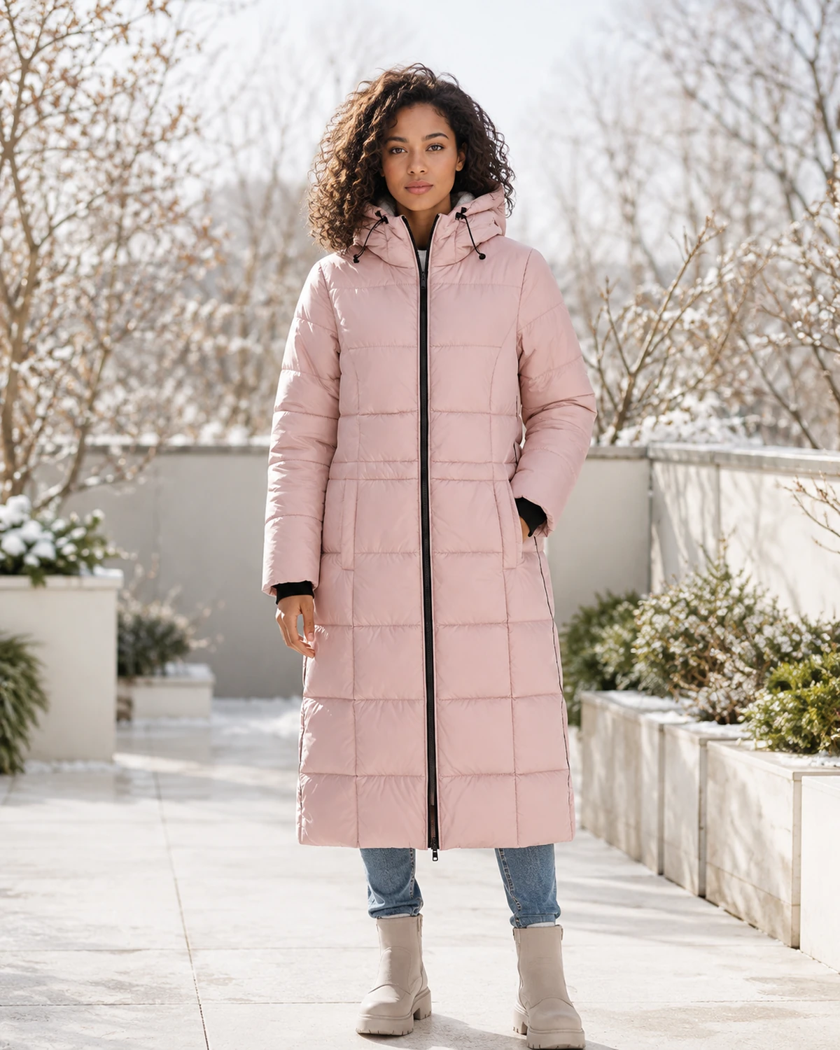 Long Puffer Coat