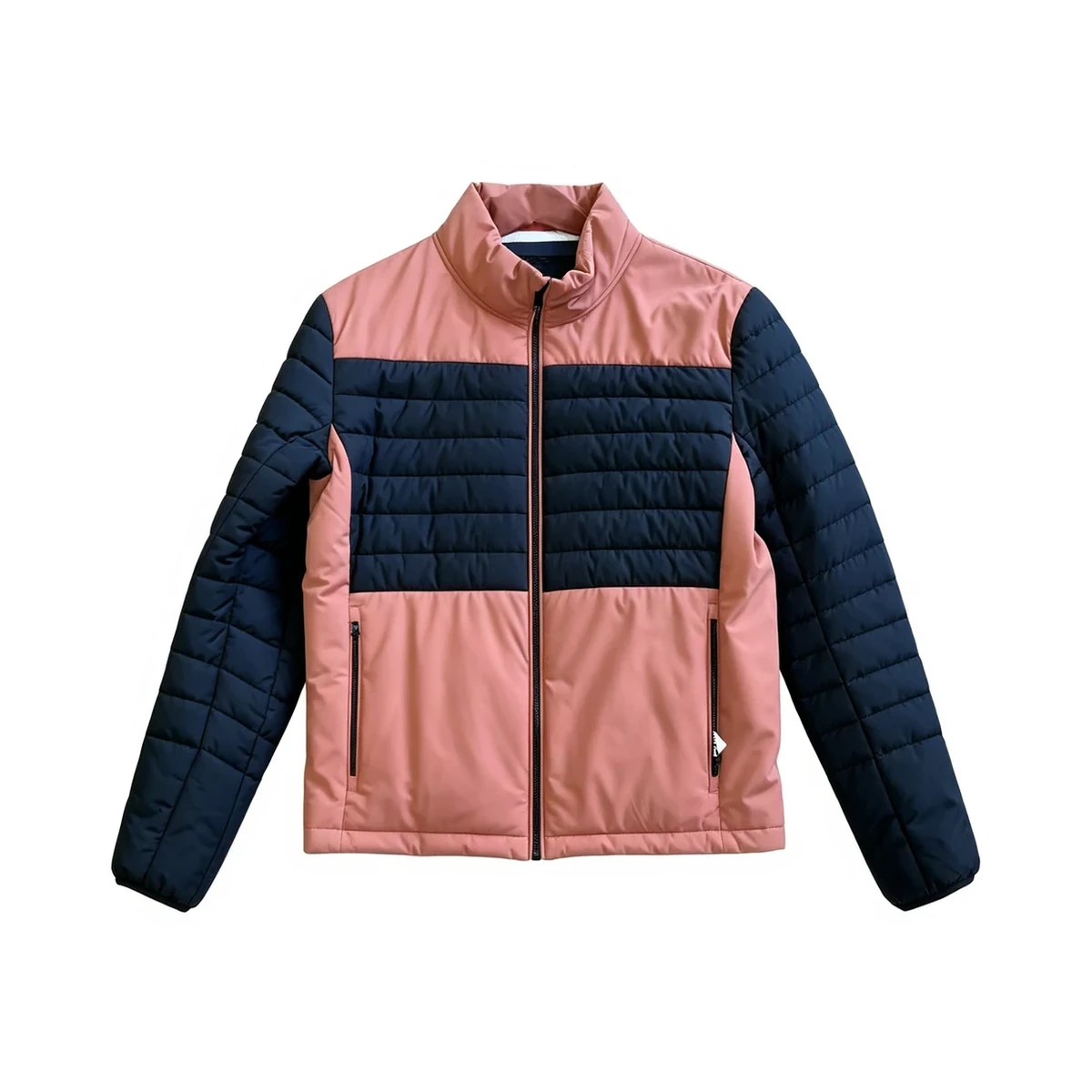 Colorblock Puffer Jacket