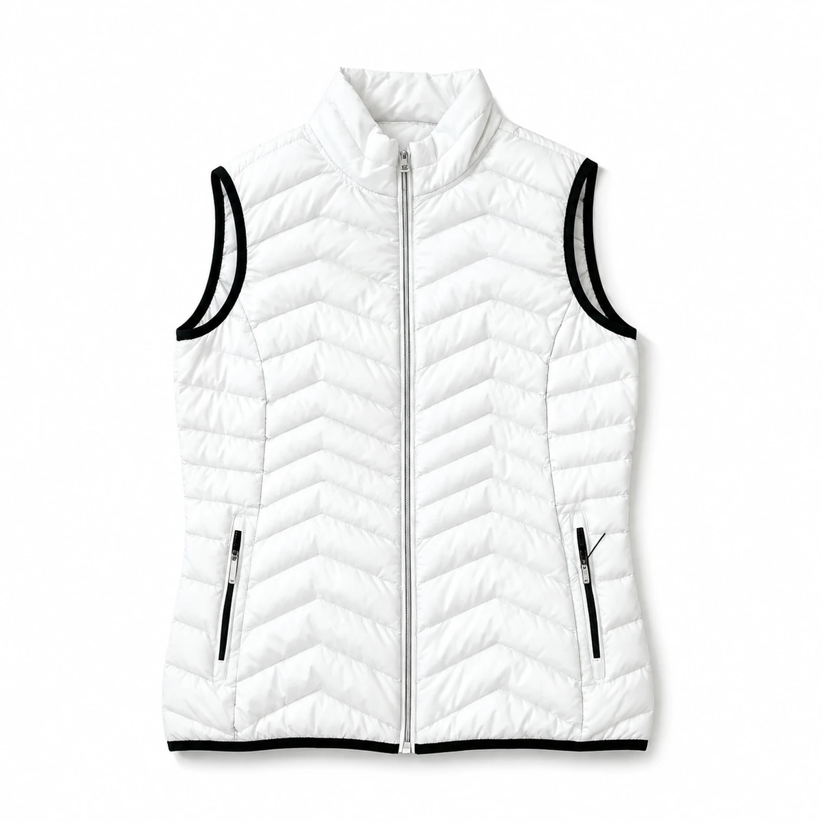 Longline Quilted Vest