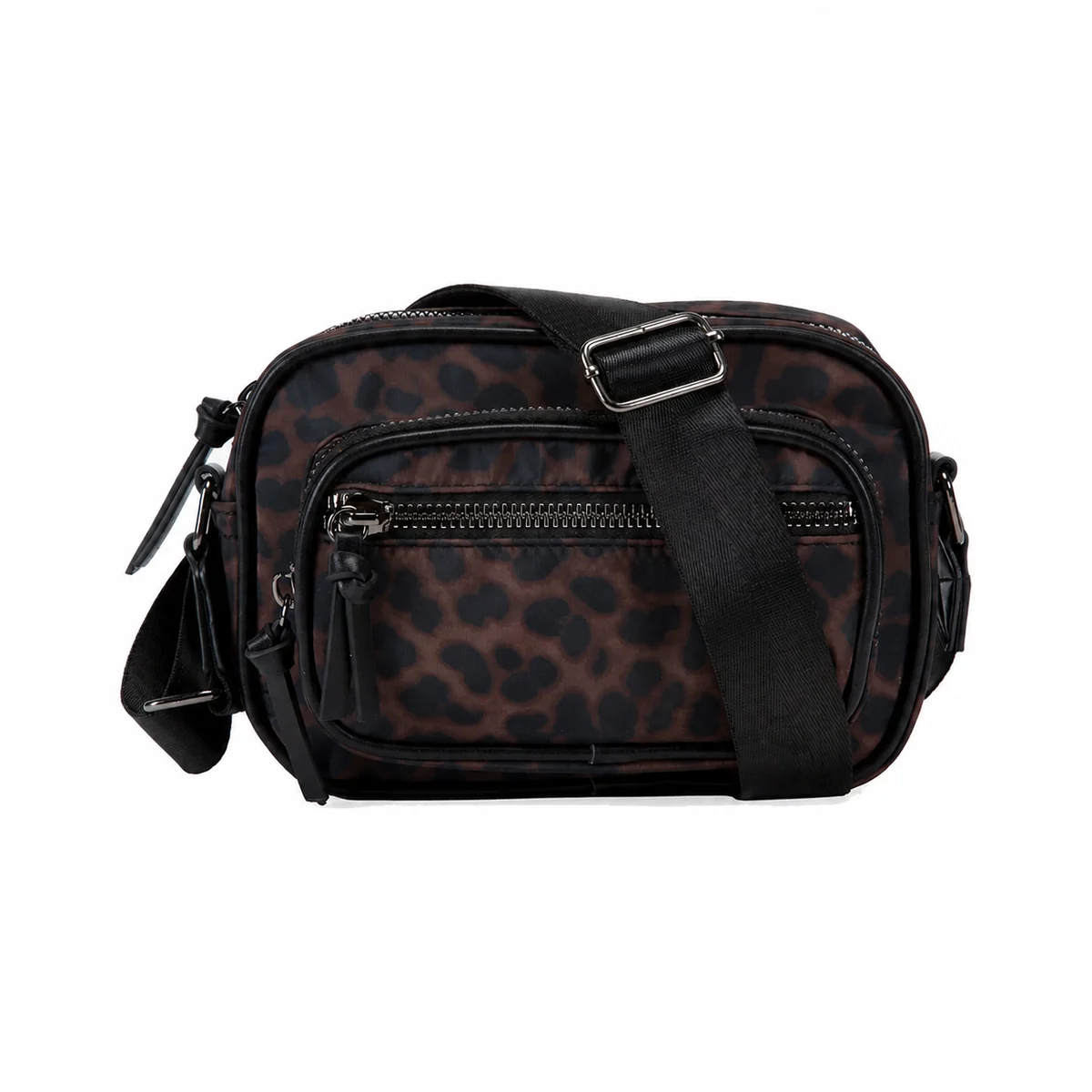 Sac bandoulière léopard