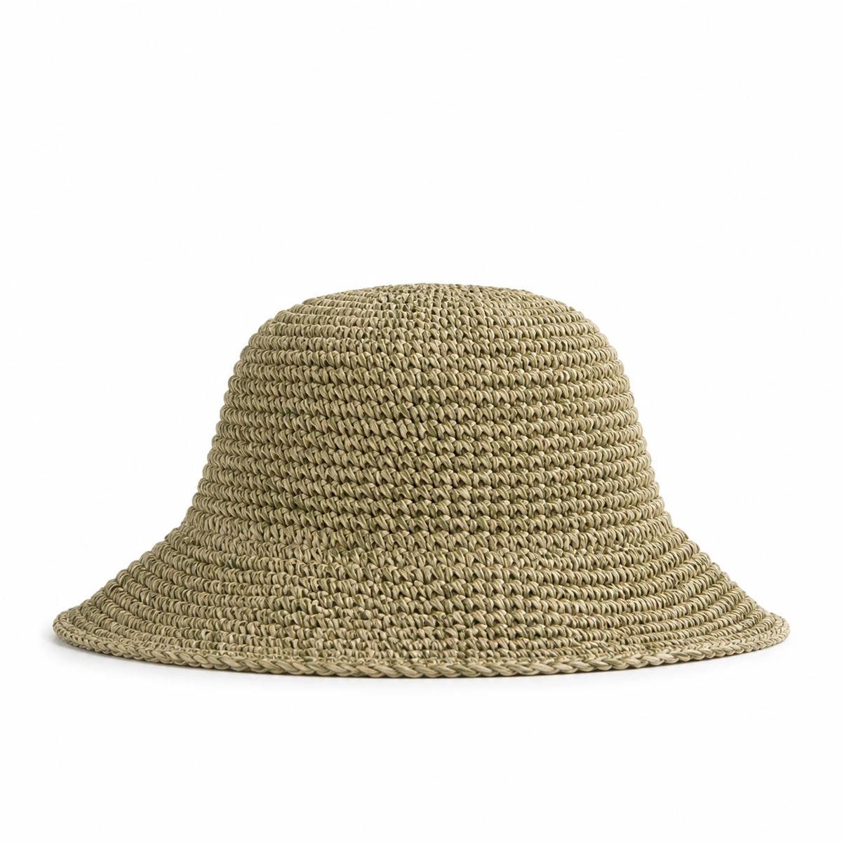 Sombrero de Sol de Crochet Natural