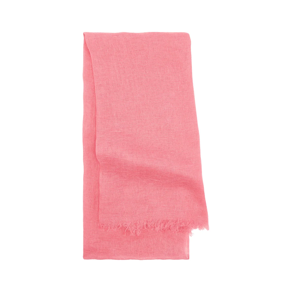 Pink vævet tørklæde