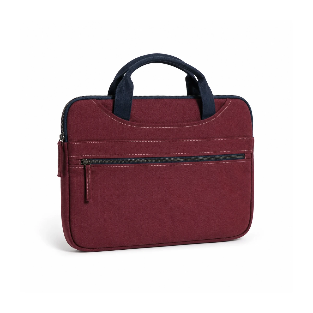 Capa para laptop bordô com alça